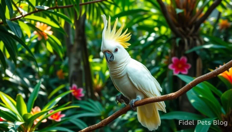 Conheça a Cacatua: Ave Exótica e Inteligente