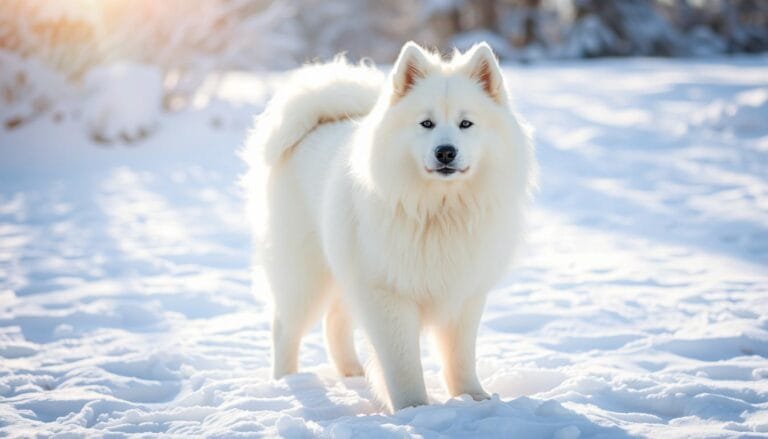 Samoieda: Conheça o Cachorro Polar Branco e Dócil